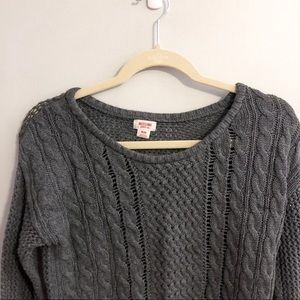 Mossimo Long Grey Sweater